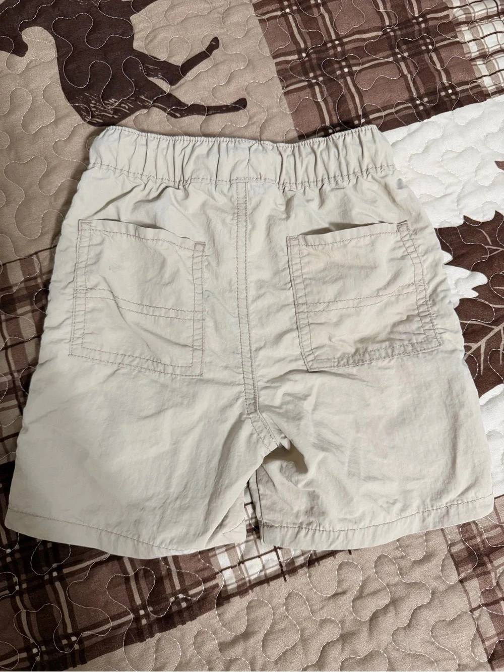 The Children's Place Light Beige Cargo Shorts